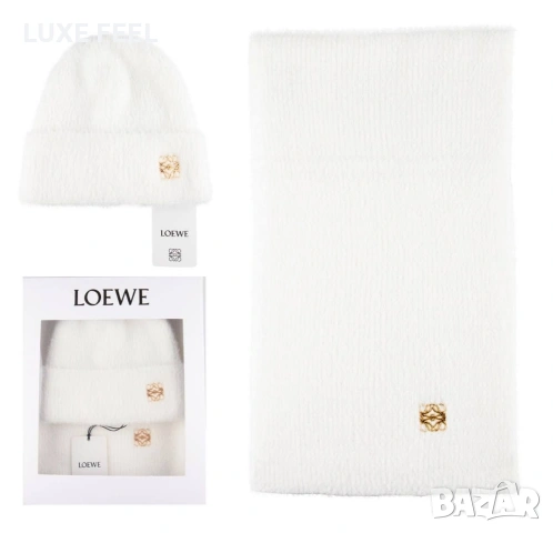 Дамски Шал + Шапка ⚜️ Loewe , снимка 10 - Шапки - 53091426