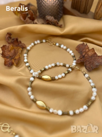 Перла Choker, снимка 3 - Колиета, медальони, синджири - 53495023