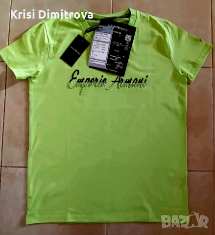 Оригинална тениска Emporio Armani 3 цвята,  ликвидация , снимка 1 - Тениски - 44511419