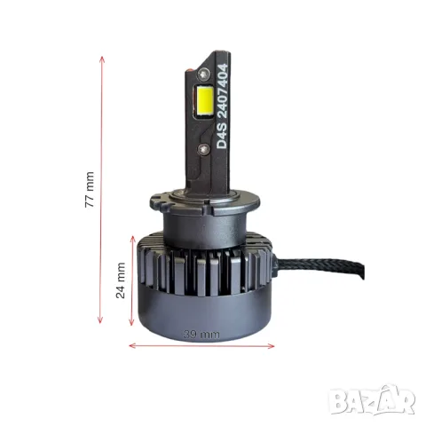 LED крушки D Series D4S 42W 3800LM комплект 2 броя, снимка 2 - Аксесоари и консумативи - 55864718