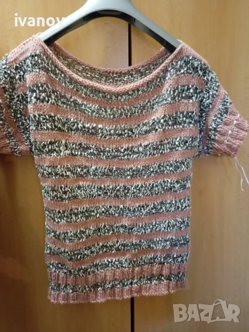Дамска блуза къс ръкав 