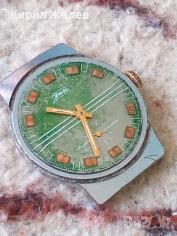 Механизъм с циферблат от стар ръчен часовник 52131, снимка 6 - Мъжки - 52273310