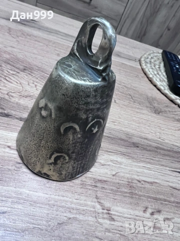 Стар бронзов Чан ръчно изработен, снимка 2 - Антикварни и старинни предмети - 53123497