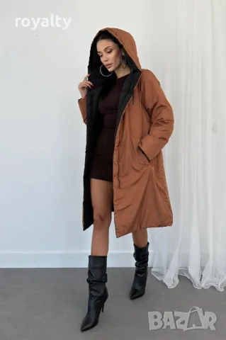 Двулицево дамско яке, снимка 2 - Якета - 49181223