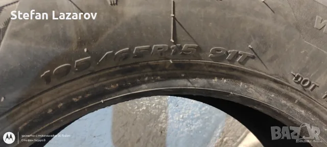Зимни гуми hankook 195 65 15, снимка 5 - Гуми и джанти - 56228206