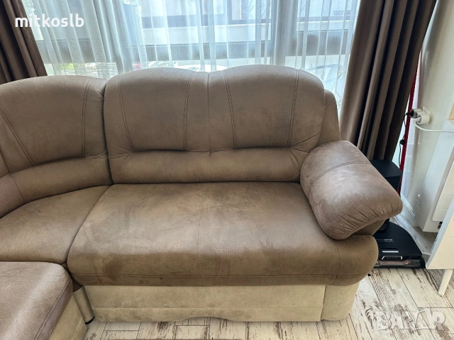 Диван разтегателен като нов , снимка 6 - Дивани и мека мебел - 53131008