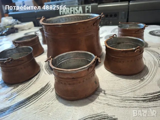 Комплект стари менчета, снимка 8 - Антикварни и старинни предмети - 55849247