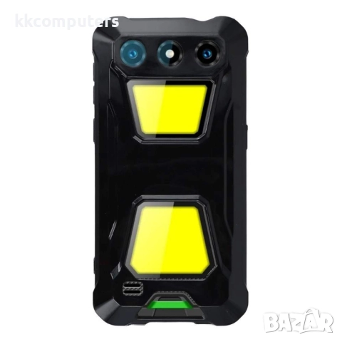 Калъф с протектор за Oukitel G5 – мек TPU удароустойчив калъф, прозрачен или черен, снимка 4 - Резервни части за телефони - 52520543