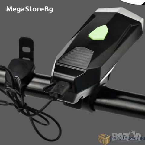 Фар за велосипед - PA504, снимка 5 - Аксесоари за велосипеди - 48095869