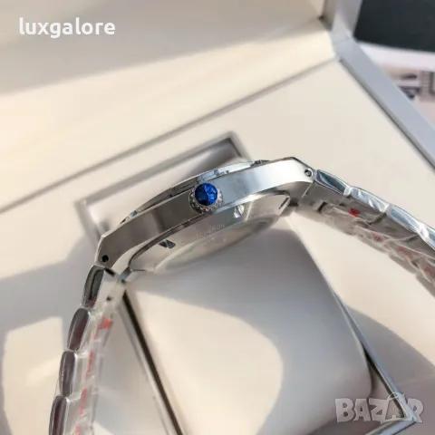 Мъжки часовник Vacheron Constantin Overseas Blue Dial с автоматичен механизъм, снимка 7 - Мъжки - 49845819