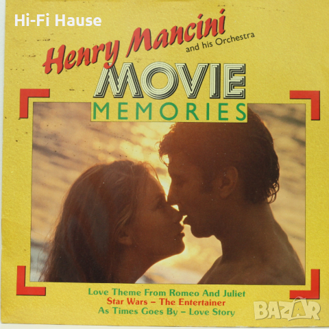 Henry Mancini-Movie-Грамофонна плоча-LP 12”, снимка 1