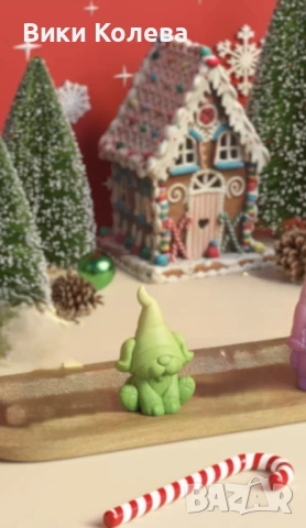 коледен молд – джудже куче, снимка 2 - Форми - 52487440