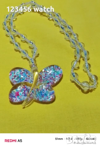 Красиво колие от кварцз, снимка 2 - Колиета, медальони, синджири - 53668769