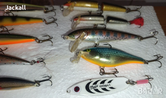 Воблер Rapala Original Floater, Countdown, Jointed, X-rap, SSR, Mepps Syclops, Blue Fox, спининг, снимка 5 - Стръв и захранки - 53180410