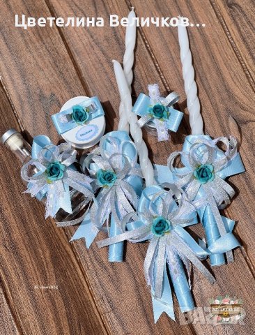 Комплект за кръщене, снимка 10 - Подаръци за кръщене - 41081498