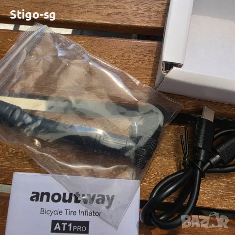 Мини помпа за велосипеди Anoutway AS210 PRO AT1 PRO, снимка 5 - Аксесоари за велосипеди - 56161884