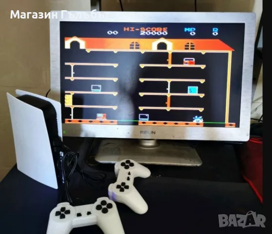 Мини конзола с 2 джойстика и 200 вградени игри PST1, снимка 8 - Други игри и конзоли - 56103026