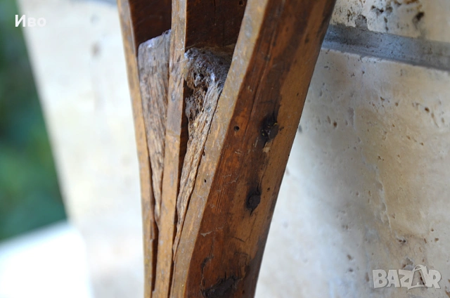 Стара дървена вила за сено, снимка 9 - Градински мебели, декорация  - 53815901