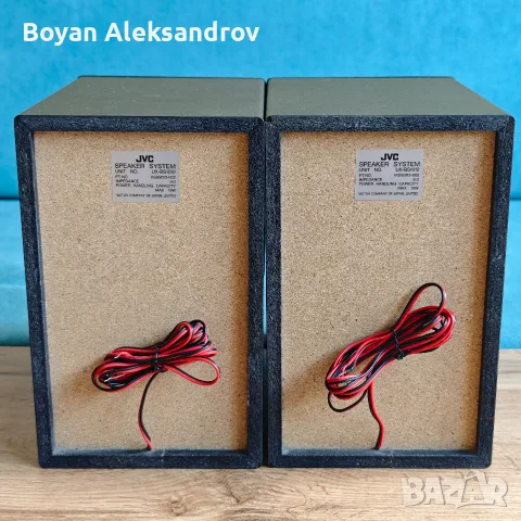 Тонколони JVC UX-BS1012 - Качествени и компактни дървени колони, снимка 3 - Тонколони - 55943174