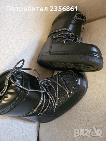 Апрески тип Moon boot 36 ном., снимка 2 - Детски боти и ботуши - 53808317