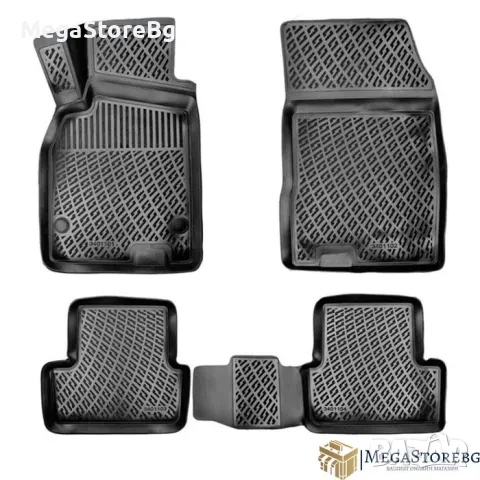 Гумени стелки RizLine за Renault Megan 3 STW 08-16