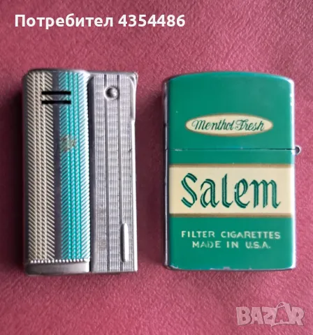 Винтидж запалки колекционерски IMCO 6800, Salem, снимка 1 - Колекции - 48650314