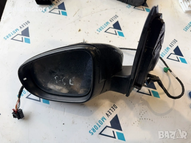 Ляво електрическо огледало с 6 кабела от Volkswagen Golf 6 2.0 TDI DSG GTD, 170 ph., engine CGF, снимка 2 - Части - 53230133