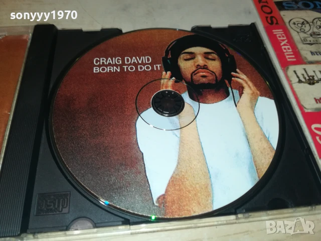 CRAIG DAVID CD 1208250836, снимка 2 - CD дискове - 51335669