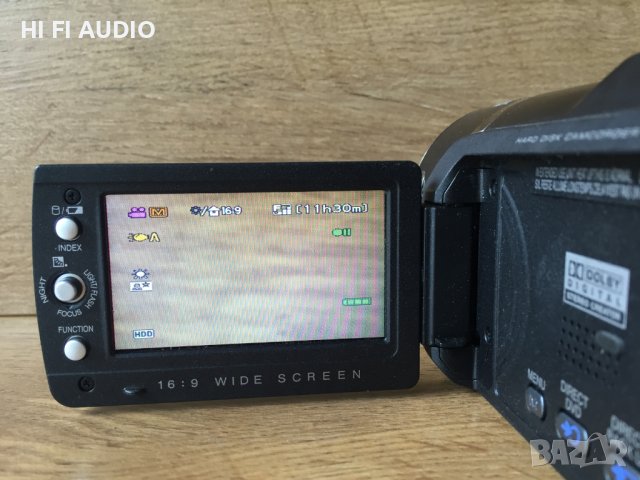 JVC EVERIO GZ-MG575e 40 GB + adapter, снимка 5 - Камери - 40452223