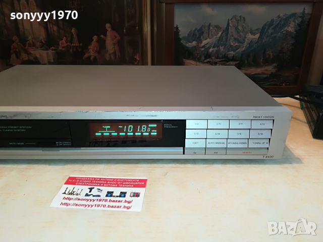 ONKYO T-4430 MADE IN JAPAN 2903221103, снимка 4 - Ресийвъри, усилватели, смесителни пултове - 36266627