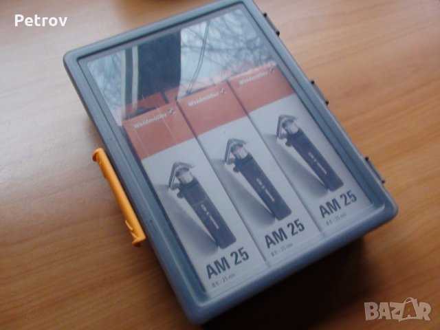 WEIDMÜLLER AM 25 - PROFI Нож за сваляне кабелна изолация 6-25mm !! ЧИСТО НОВ !!! Made in Germany !!!, снимка 3 - Клещи - 35709781