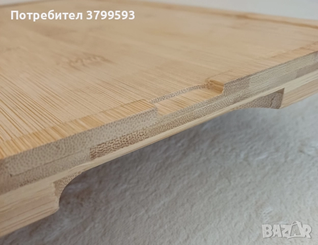 Нова бамбукова дъска за рязане, сервиране, снимка 5 - Аксесоари за кухня - 52476535