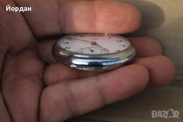 Джобен часовник Омега/Omega , снимка 3 - Джобни - 56259650