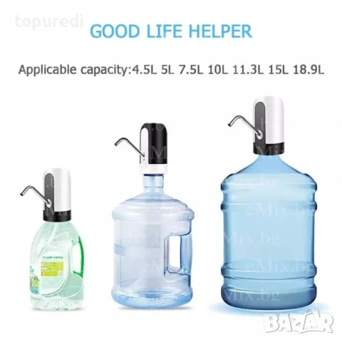 Електрическа Помпа за Минерална Вода до 20литра, снимка 4 - Други - 50724810