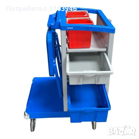 ECOLAB професионална количка за почистване, снимка 3 - Други - 40897997