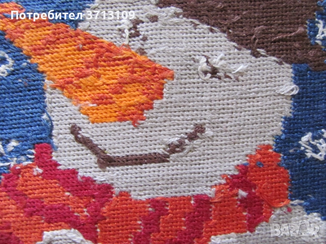 2 броя гоблени -ръчно бродитани, снимка 8 - Гоблени - 51512168