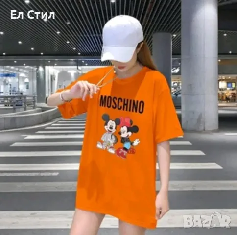 ⭐️Тениска Over size тениски.Цена:27.00лв.Размери:64см ширина/74см дължина., снимка 4 - Тениски - 48775631