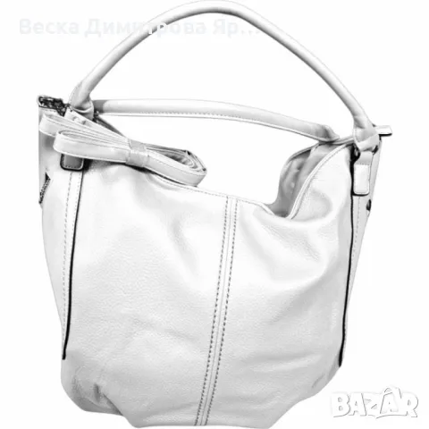 Стилна и просторна дамска чанта тип "торба", снимка 11 - Чанти - 49293240