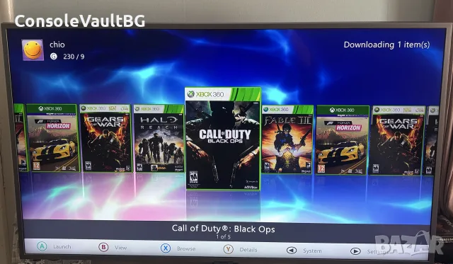 (Хакнат) Xbox 360 Slim 250GB + Kinect Камера, снимка 3 - Xbox конзоли - 55940671