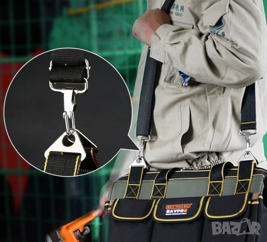 Здрава мъжка ръчна чанта, водоустойчива, органайзер за инструменти, снимка 6 - Други инструменти - 38670792