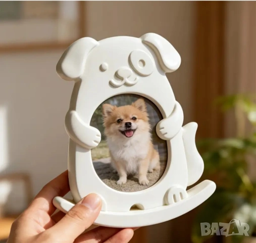 Молд рамка за снимка два вида - куче и котка , снимка 6 - Форми - 53317729