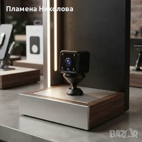 Мини безжична Wi-Fi IP камера X6 Full HD 1080P с нощно виждане и детектор за движение