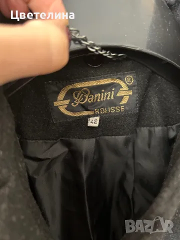 Графитено сиво палто, снимка 2 - Палта, манта - 48091807