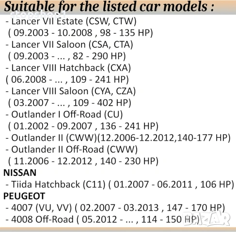 AERZETIX - C70815 - Комплект водещи втулки, спирачен апарат - Съвместим с Peugeot Citroën Jeep Mitsu, снимка 2 - Части - 53649094