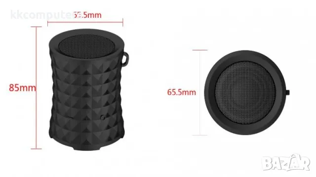 Aibimy MY216BT Bluetooth тон колонка / Розов / Баркод : 2403180, снимка 3 - Резервни части за телефони - 47589339