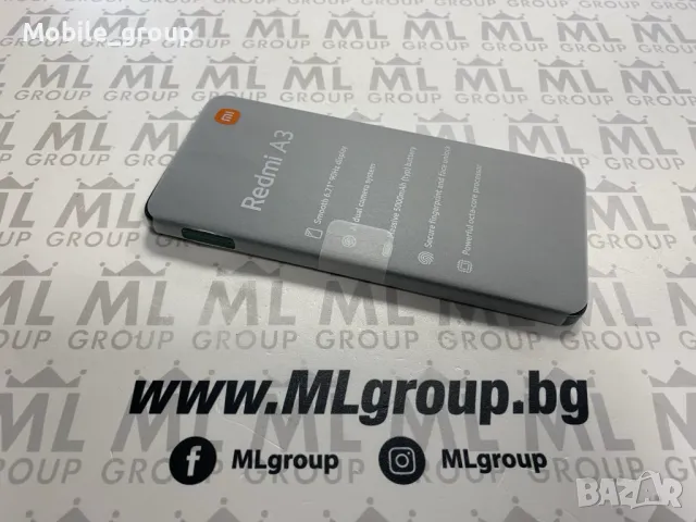 #MLgroup предлага Xiaomi Redmi A3 128GB/ 4GB RAM Green, нов., снимка 1 - Xiaomi - 48767789