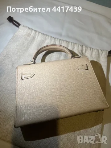 Чанта Hermes Mini Kelly , снимка 6 - Чанти - 52137411