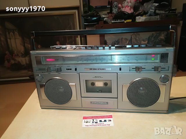 grundig rr 650-внос germany 2108212106, снимка 3 - Радиокасетофони, транзистори - 33883051
