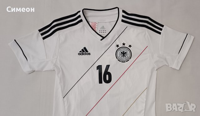 Adidas Germany Home Jersey #16 Philipp Lahm тениска ръст 147-158см, снимка 2 - Детски тениски и потници - 42055806