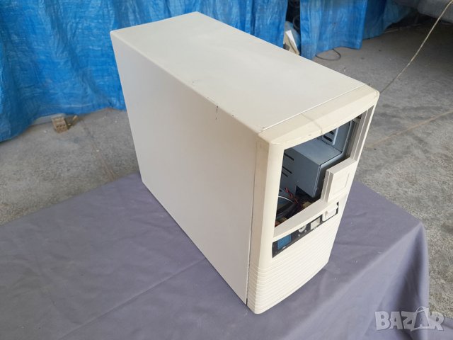 ⭐Ретро компютърна кутия, с дисплей за честотата на процесора за 386DX, 486, 586 ⭐, снимка 4 - Антикварни и старинни предмети - 41331626